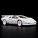 Hot Wheels RLC Exclusive 1982 Lamborghini Countach LP 500 S 1:64 Die-Cast Car with Real Riders Wheels & Opening Scissor Doors – Collector’s Holiday Edition