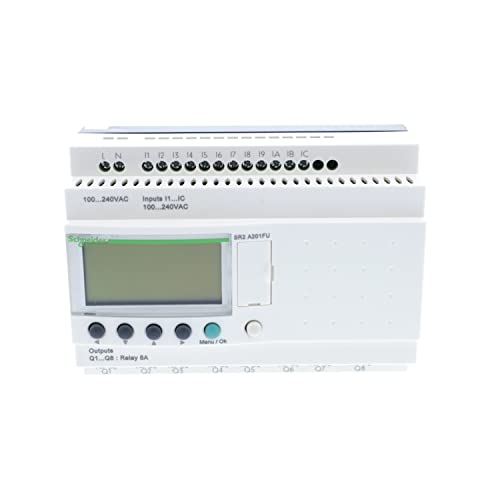 Zelio II 12E/8R 100-240AC écran automate haute fiabilité - 3