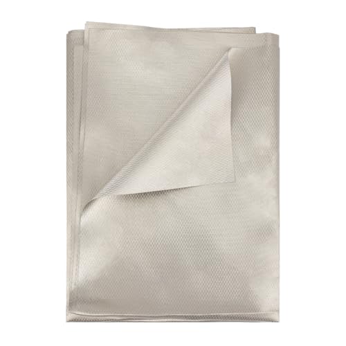 GOMAKERER 1 Stück Faraday Stoff EMF Schutzgewebe Leitfähiges Material In Militärqualität Kupferabschirmgewebe Für Mikrowellen Geeignet Kartentaschenstoff Elektronische Produkte 1.08x1m