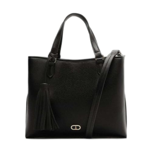 Bolsa Feminina Anacapri Tote Média com Pompom