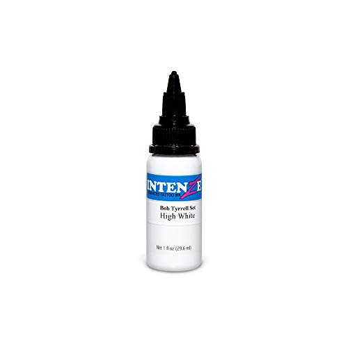 High White By Bob Tyrrell - Intenze Tattoo Ink - 1oz Bottle
