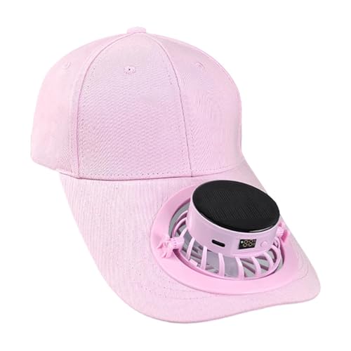 Chapeau à ventilateur pour camping et randonnée avec casquette solaire respirante