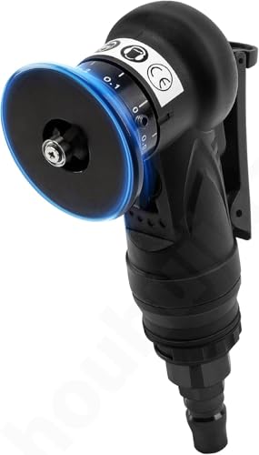 Mini Pneumatische Anfasmaschine 45° Pneumatisches Anfaswerkzeug Handheld Mini Pneumatische Fasenmaschine Luft-Anfaswerkzeug für Metall Holz Abschrägen Entgraten Trimmen (C&R Winkelklingen)