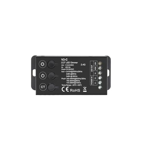 Contrôleur LED 12V 24V PWM CCT variateur tension constante