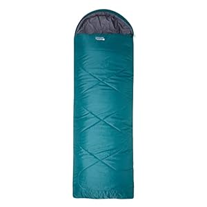 Mountain Warehouse Summit 250 Sleeping Bag – 3/4 Season Insulated & Mummy Shaped Bag – For Spring Summer, Camping & Trekking