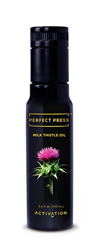 Perfect Press Non-GMO Milk Thistle Oil â€“ Milk Thistle Extract Benefits Liver, Circulation and Skin â€“ Milk Thistle Supplement from Organic Milk Thistle Seeds, 100ml / 3.4 Fl.Oz.