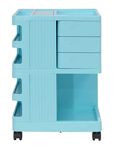 Image of SDSTA Kubx Pro Mobile Rotating 4-Sided Storage Organizer with Multiple Compartments