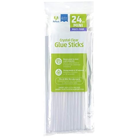 AdTech 8" Mini Hot Glue Stick-24pk, Part# W220-3824 Cover
