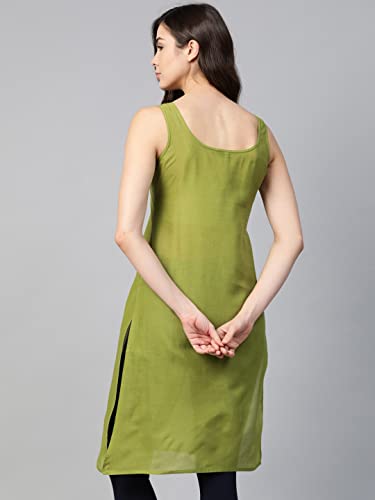 Image of Ada Womens Terivoile Cotton Suit Full Slip /Camisole (Pack of 2) A301831