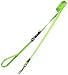 Reflective Dog Leash for Small Dogs, 3/8" wide, 6' long, Green