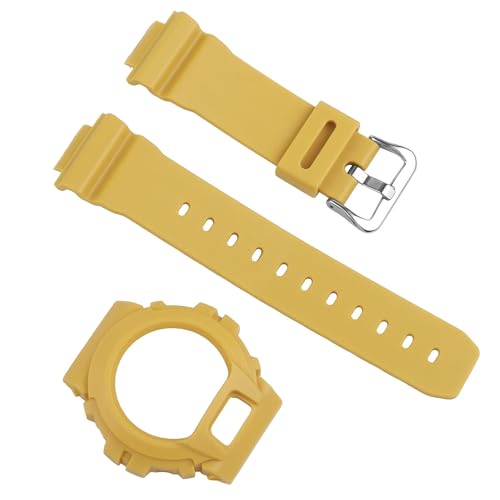 [JUSUTEK] �ƊE�V�o�� �R���p�`�u�� DW-6900/6600/3230��p �V���J�Q���o���h+�P�[�X TPU�k�ی�J�o�[ �V���R�[�� �o���h �v���e�N�^�[ �ϋv�� �ϏՌ� �J�o�[�t�� �j�����p ���������p ���S �ی� �J�o�[ (�J�[�L)