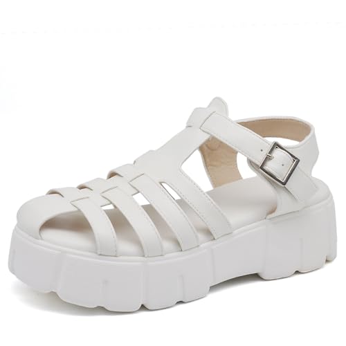 Sandales pour femme plateforme araignée Comede d'été L19D-1