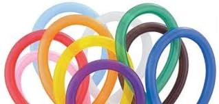 Qualatex 260Q Latex Balloons: Traditional Asst. 250 Count