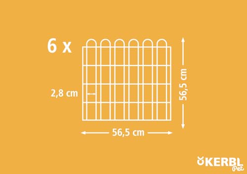 Koeravoodi suurus 1 Stück (1er Pack), värv Metall (Kerbl Pet)