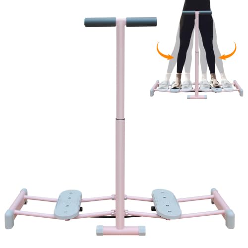TOPCHANCES Máquina de esquí plegable, simulada con 4 niveles de pedal ajustable, no deslizante, entrenador de músculos para el hogar