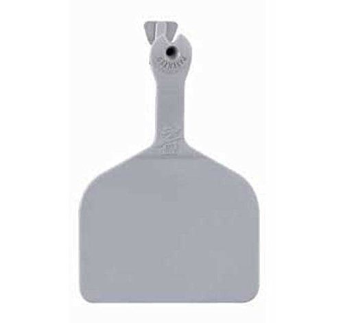 Z Tag Z Feedlot Cattle Cow Blank Ear Tags Grey 50 Count Identification