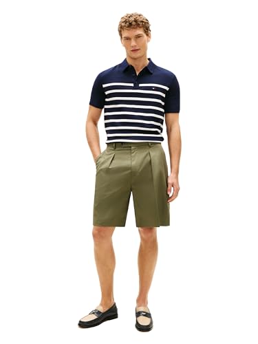 Image of Tommy Hilfiger Men's Lightweight Cotton Knit Short Sleeve Polo Shirt