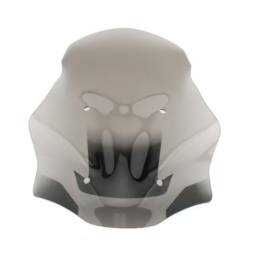 Pare-brise universel pour moto réduit les turbulences avec son déflecteur acrylique gris X-ADV750