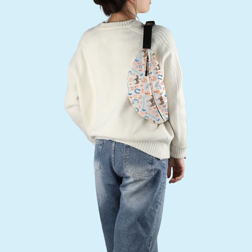 MNIGIU Equestrian Lover Gift Equestrian Crossbody Bag Horse Riding Gift Horse Trainer Gift Equestrian Bum Bag3