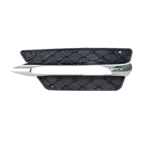 Rejilla frontal línea para Benz W204 C250 C350 Clase C 2012 2013 2014 cromo negro
