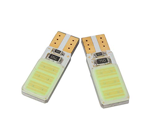 Anftop T10 194 W5W 168 COB 6 W 12 V LED bombillas de coche para auto frontal domo lateral lectura mapa interior salpicadero matrícula luces