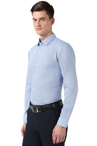Image of Peter England Mens Polycotton Slim Fit Shirt