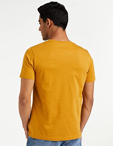 Image of Amazon Brand - Symbol Men's Solid Cotton T Shirt | Round Neck | Half Sleeve | Plain-Regular Fit (Available in Plus Sizes)