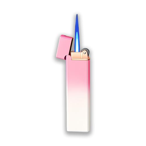 Encendedor Butano Ajustable Mini Viento Rosa miniatura 1