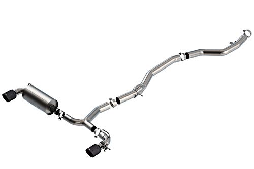 BORLA 140826CFBA Cat-Back Performance Exhaust System for 2020-2023 Toyota GR Supra 3.0L 6 Cyl. Automatic Transmission Rear Wheel Drive.