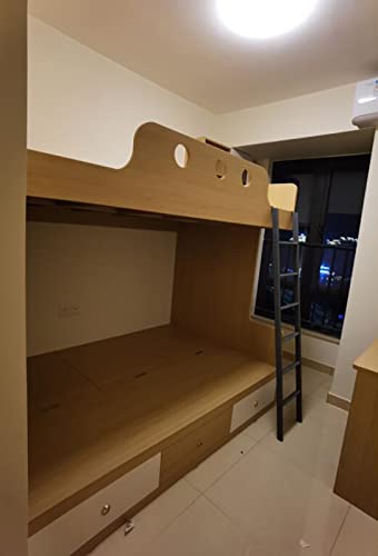 Escalera de litera negra de 140 cm, accesorio de seguridad para autocaravana 3