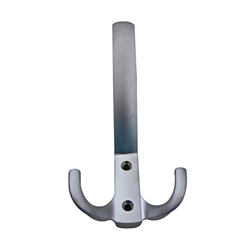 Birsppy FVLFIL Kleiderhaken Matelhaken Huthaken aus Metall Chrom matt
