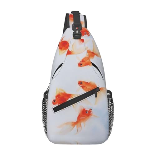 Sacoche poissons rouges compacte pour homme et femme finis les objets perdus