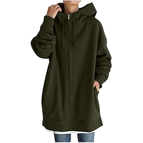 Zilosconcy Plüschjacke Damen Teddy Gefüttert Plüsch Plüschmantel Wintermantel Teddy-Fleece Flauschig Kapuzenjacke Hoodie Fleecemantel Winterparka Windjacke Teddy Parka Winterjacke Mäntel Cover