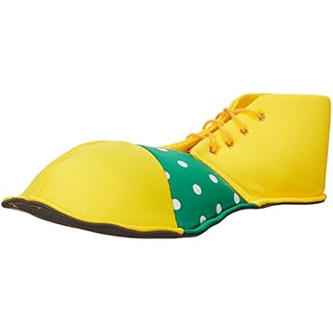 MizHome Unisex Adult Clown Shoes Halloween Costumes Fancy Dress Accessories, Pattern 3, One Size Cover