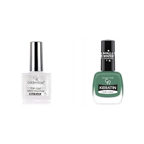 Golden Rose Gel Look Top Coat & Oje Seti
