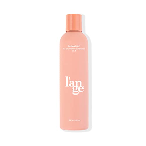 L'ANGE HAIR Radiant Hue Color Enhancing Shampoo | Sulfate-free, Botanically Rich, Color-Safe Formula | Promotes Natural Radiance in Non- or Color-Treated Hair (Red)