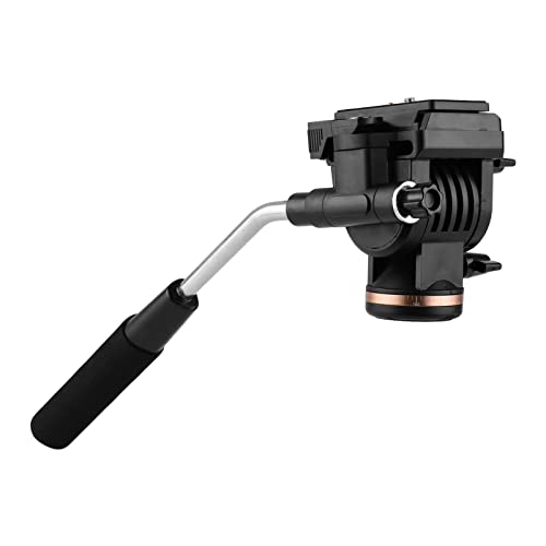 Rotule pour appareil photo et caméscope avec tête d'amortissement fluide 6 kg
