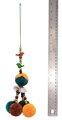 Trousseaux pour femmes ornés de pompons pour sublimer vos sacs à main - 6