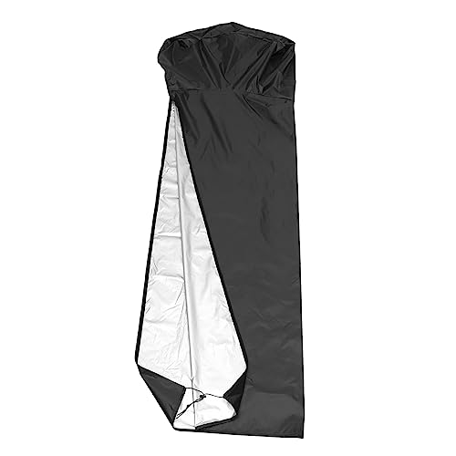 BESTonZON 1 Set Patio Heater Cover of Durable Oxford Protector for Garden and Outdoor Use Easy to Clean with Rope Buckle Fits Standard Heaters