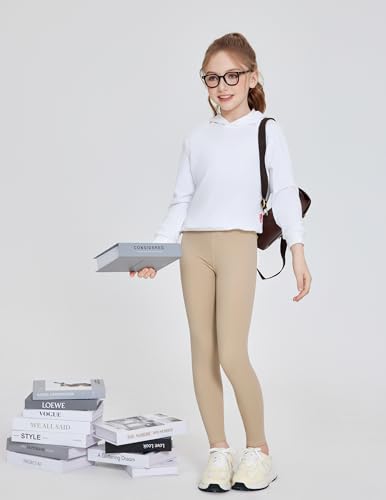 Zaclotre Leggings atléticas para meninas, cintura alta, atividades esportivas, dança, treino, ioga,