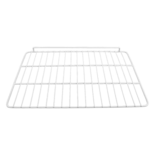 Étagère à grille métallique pour congélateur blanc amovible de 43,5x30 cm