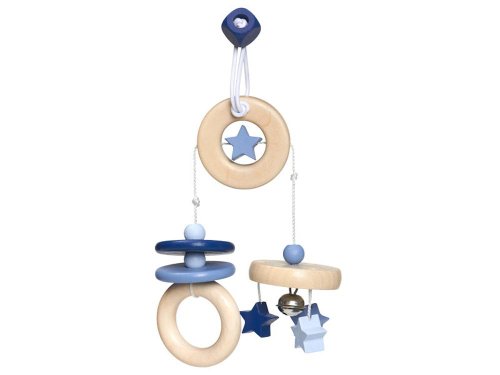 Selecta 31480 Bellybutton Flying Star Azules (Mini Mobile) Juguetes de Madera Spielzeug