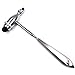 Natiqind Reflex Tromner Percussion Neurological Stainless Steel Hammer with Pointed Tip Handle with Case, Nat-ham-007