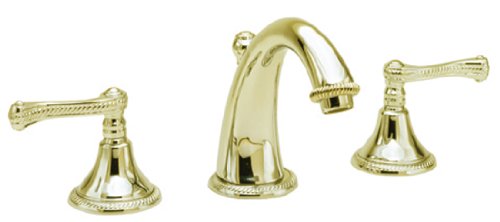 Newport Brass 1020/01 1020 Series Widespread Lavatory Faucet, Forever Brass