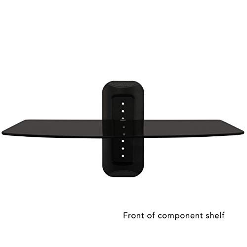 image for Atlantic AV Wall Mount Shelf for DVD Components, Set Top Boxes, Cable 