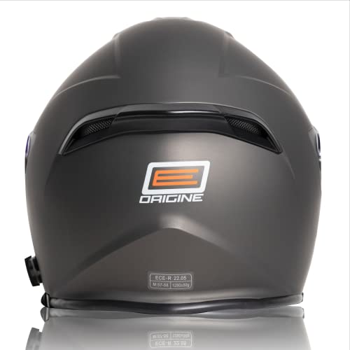 Origine Casco Moto Jet Bluetooth Omologato Ece Con Doppia Visiera - 5