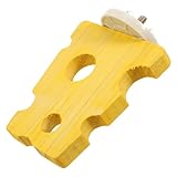 Unghie sane: aiuta a tagliare in modo naturale gli artigli del tuo pappagallo, mantenendoli sani senza bisogno di tagliarli manualmente, accessori per gabbie per uccelli ara, trespolo per macinazione