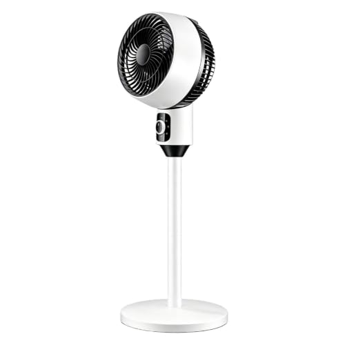 Ventilateur de Sol pour Maison Silencieux oscillant 3 vitesses hauteur