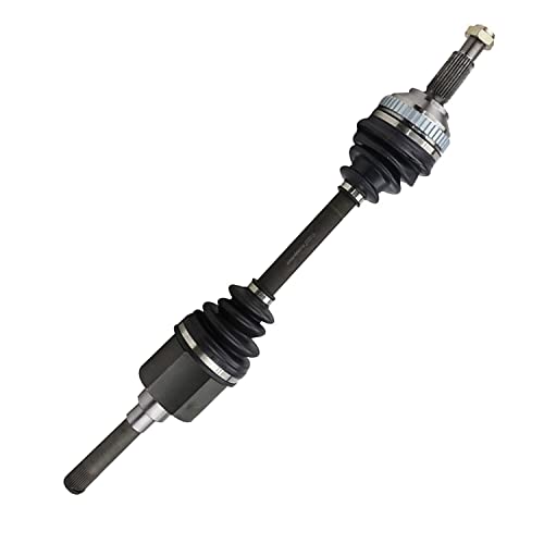 Image of Detroit Axle - Front 2pc CV Axles for 95-00 Ford Contour Mystique, 99-02 | Mercury Cougar, 2 CV Axles Assembly 1995 1996 1997 1998 1999 2000 2001 2002 [Automatic Transmission] Replacement