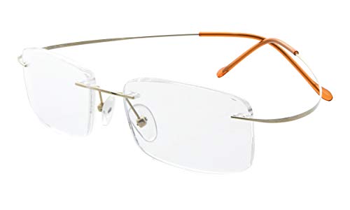 eyekepper Titanium - Percees(Sans Monture) - Lunettes de vue - Pour la lecture/ Ordinateur - Haut de Gamme Cover
